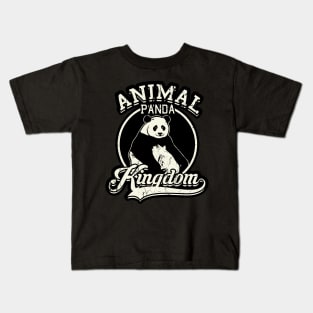 Animal Kingdom Panda Kids T-Shirt